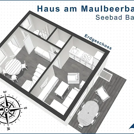 Lejlighed Haus Am Maulbeerbaum Heringsdorf (Usedom)